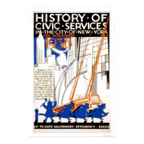 Fire Department Truck NYC 1936 WPA posters