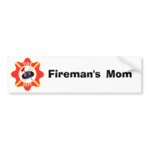 Fire Dept. Design Bumper Stickers