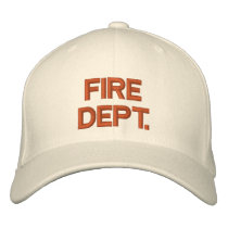 Fire Dept. embroidered hats by mike3488 Fire Dept. embroidered hats