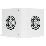Fire Dept EMT 3 Ring Binder