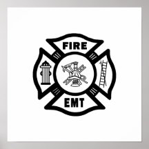 Fire Dept EMT Poster