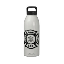 Fire Dept EMT Water Bottles
