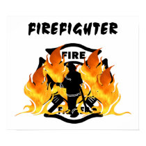 Fire Dept Flames posters
