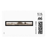 Fire Dept &amp; Music Band Photo 1912 Postage Stamp