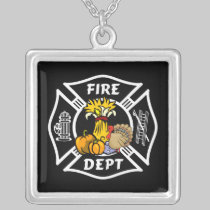 Fire Dept Thanksgiving Logo necklaces