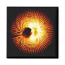 Fire Design Refrigerator Magnet