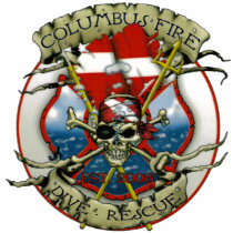 Fire * Dive * Rescue - Polo Shirt by retmac Fire * Dive * Rescue - Polo Shirt