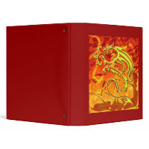 Fire Dragon Avery Binder