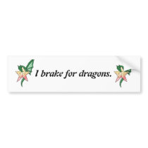 Fire Dragon Bumper Stickers