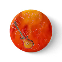 Fire Dragon cherry guitar button