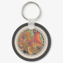 Fire Dragon Keychain