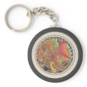 Fire Dragon Keychain