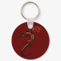 Fire Dragon keychains by evrose Fire Dragon keychains