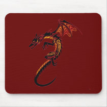 Fire Dragon mousepads
