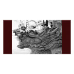 Fire Dragon Personalized Photo Card
