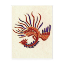 FIRE DRAGON POST CARD postcards by kates_kards FIRE DRAGON POST CARD postcards