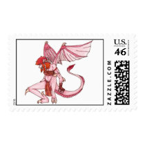 Fire Dragon Stamp by ami_bluecrystal Fire Dragon Stamp