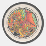 Fire Dragon Sticker