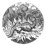 Fire Dragon Stickers