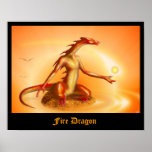 Fire Drake Poster