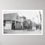 Fire Drill Nome Alaska 1908 Poster