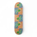 Fire, Earth, and Water Skateboard