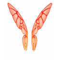 Fire Element Fairy Wings t-shirts by DarkTendencies Fire Element Fairy Wings t-shirts