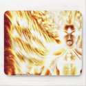 Fire Elemental Mousepad by Nellis Eketorp