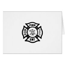 Fire EMT Greeting Cards
