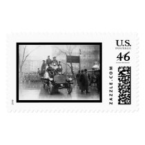 Fire Engine 91 in New York City 1913 postage by lc_vintagephotos Fire Engine 91 in New York City 1913 postage