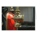 fire engine brass light cards