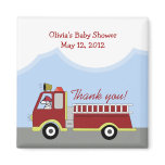 Fire Engine Fire Truck Customized Favor Magnet
