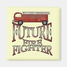 Fire Engine Future Firefighter T-shirts and Gifts Refrigerator Magnet