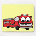 Fire Engine - Mousepad