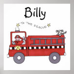 Fire Engine Print