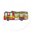 Fire Engine stickers by prawny Fire Engine stickers