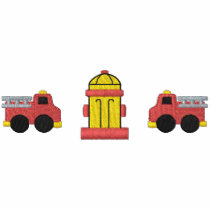 Fire Engines/ Fire Hydrant embroidered shirts