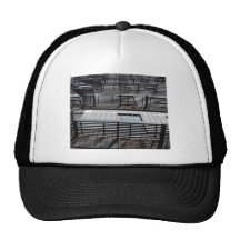 Fire Escape And Shadows Trucker Hat