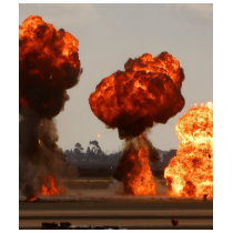 Fire Explosions t-shirts