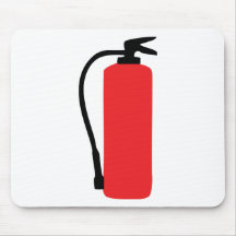 fire extinguisher mouse pads