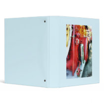 Fire Extinguisher on Fire Truck Binder