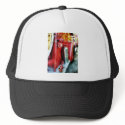 Fire Extinguisher on Fire Truck hat