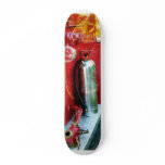 Fire Extinguisher on Fire Truck Skateboards