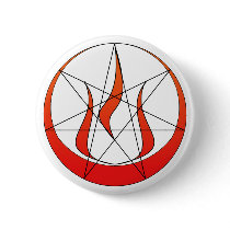 Fire Fae Pinback Button