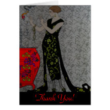 Fire Fashion Plate ~ Card