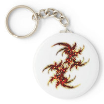 Fire Ferns Keychain