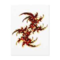 Fire Ferns Post Cards