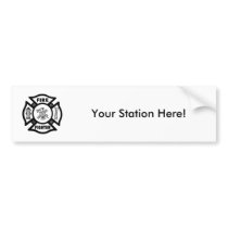 Fire Fighter bumper stickers
