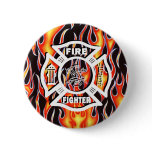 Fire Fighter Maltese Cross buttons