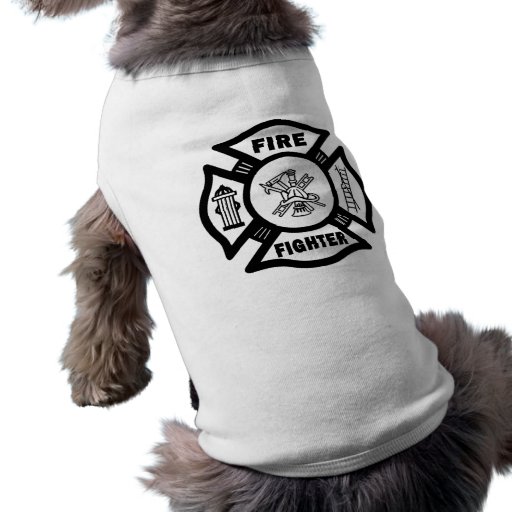 Fire Fighter Maltese Pet Clothes